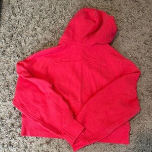 Lululemon cropped oversized scuba hoodie